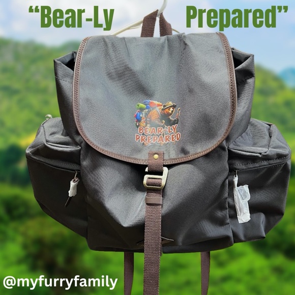 The Original Day Pack "Bear-Ly Prepared" 🎉Host Pick🎉